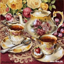 Схема вышивки «Картина для кухни»