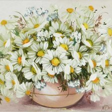 Схема вышивки «Ромашки»