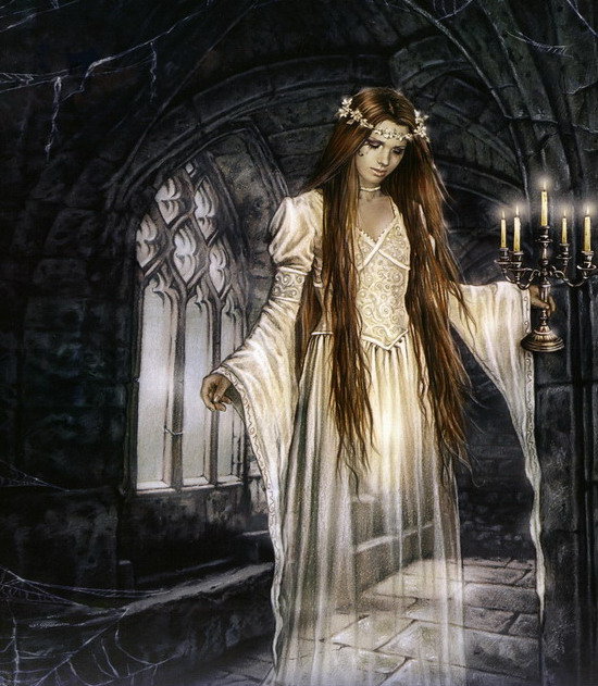 Привидение - привидение, призрак, готика, девушка - оригинал