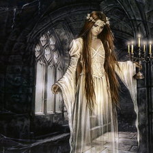 Схема вышивки «Привидение»