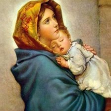 Схема вышивки «молитва матери»