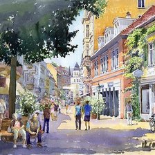 Схема вышивки «акварели юрия шевчука»