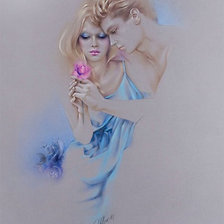 Схема вышивки «пара»