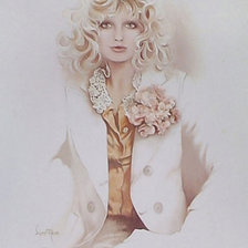 Схема вышивки «сара мун»