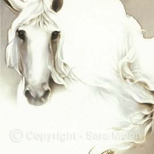 Схема вышивки «лошадь»