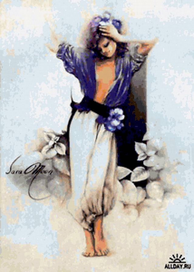 девушка - сара мун, девушка, живопись - предпросмотр