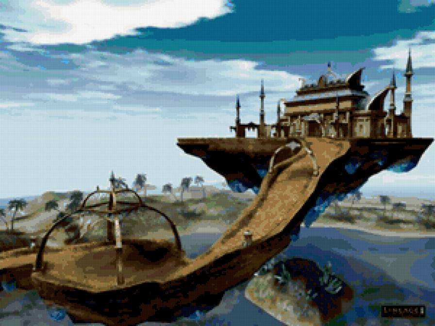 Парнас - замок, фэнтази - предпросмотр