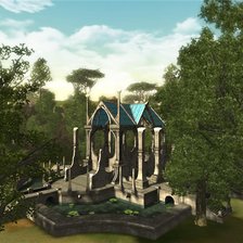 Схема вышивки «Беседка»