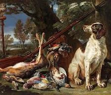 Схема вышивки «после охоты»