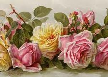 Схема вышивки «розы»