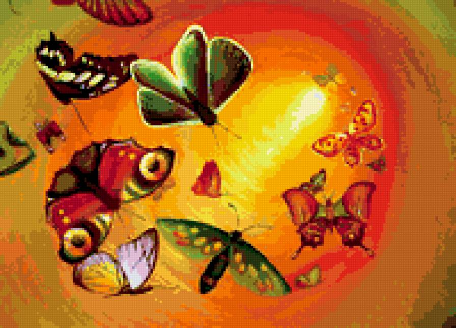 бабочки - бабочки, насекомые, бабочка - предпросмотр