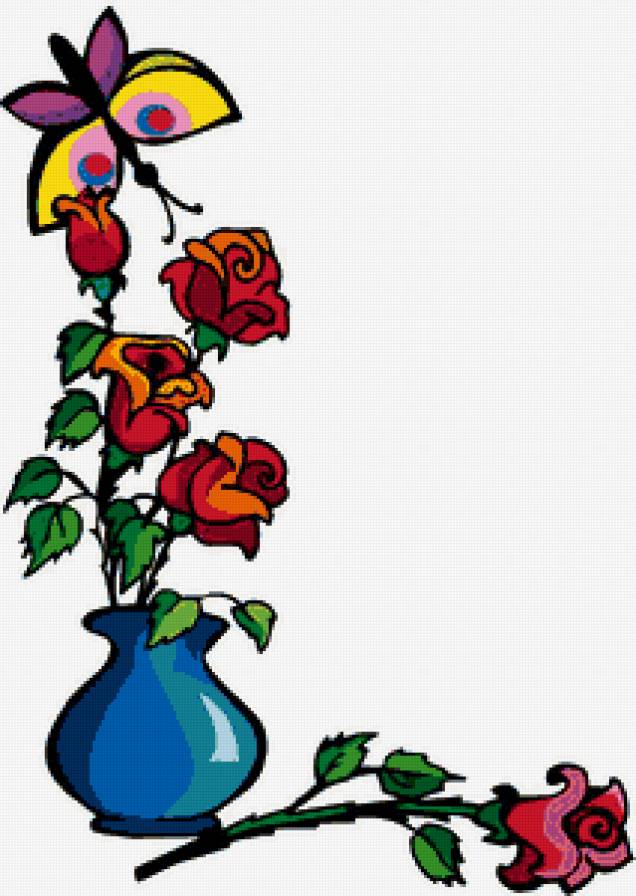 №425944 - уголок, салфетка, цветы, скатерть, узор, подушка - предпросмотр