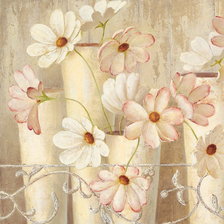 Схема вышивки «ромашки»