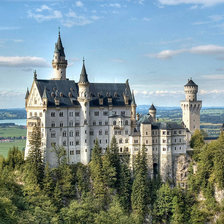 Схема вышивки «замок3»