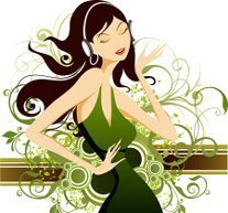 Схема вышивки «девушка»