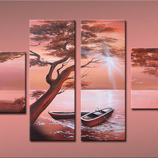 Схема вышивки «лодочки»