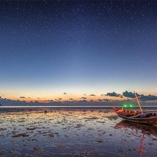 Схема вышивки «море»