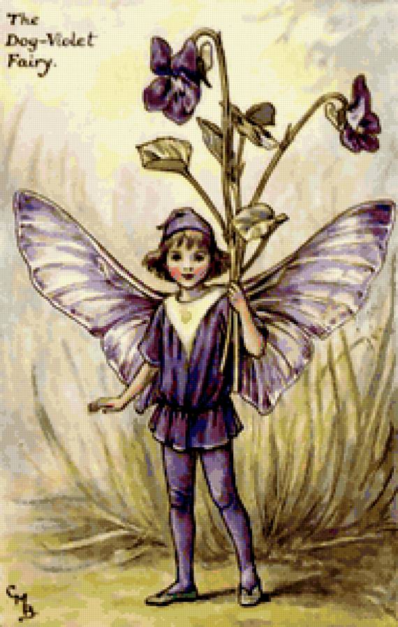 №427295 - портрет, живопись, фэнтези, цветы, эльфы, феи, дети, мальчик - предпросмотр