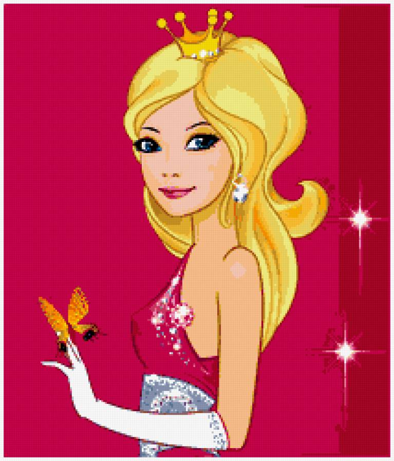 Принцесса - девушка, мультфильмы, детям - предпросмотр