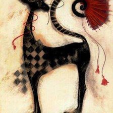 Схема вышивки «Кошка»