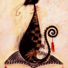 Схема вышивки «Кошка»