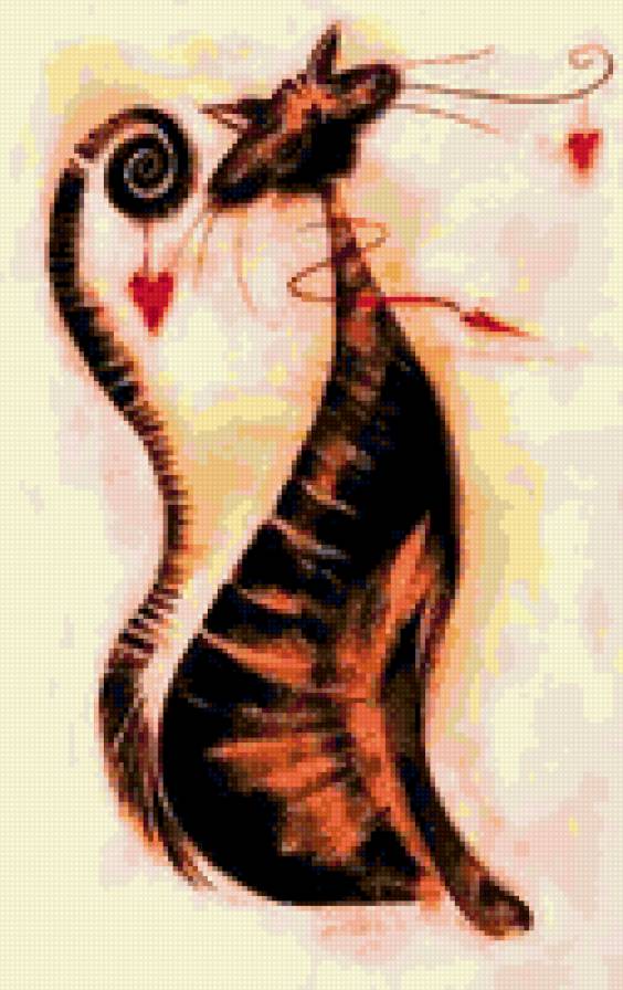 Кошка - кот, черная кошка, кошки - предпросмотр