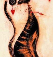 Схема вышивки «Кошка»