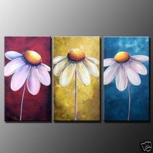 Схема вышивки «Общ.вид. Ромашки»