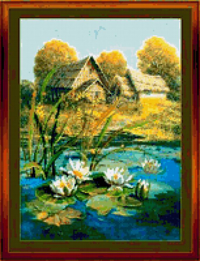 кувшинки - предпросмотр