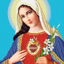 Схема вышивки «матир божа»