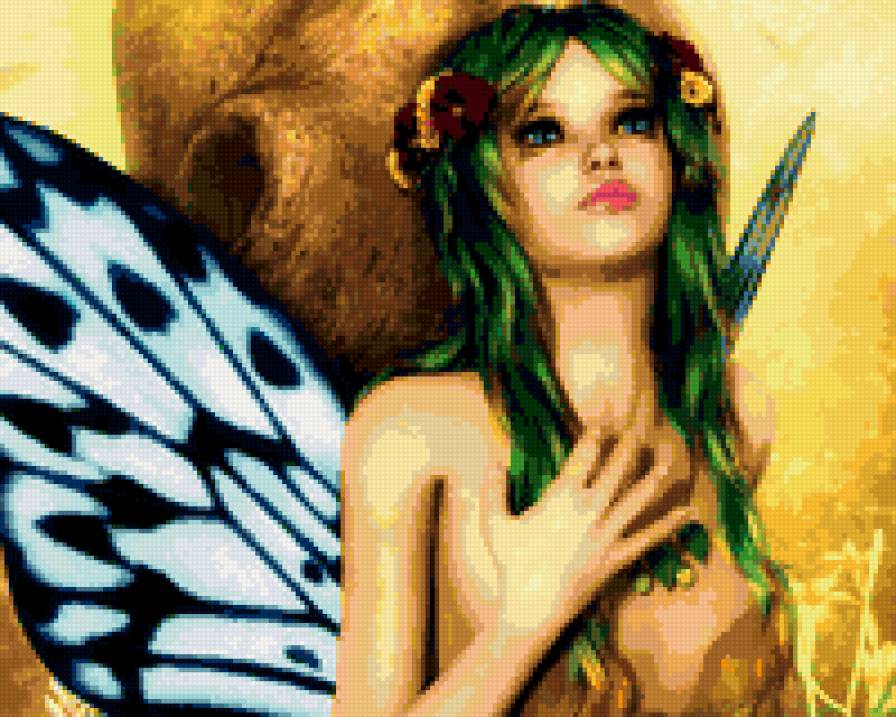 эльфийка - девушка, фэнтези, эльфийка - предпросмотр