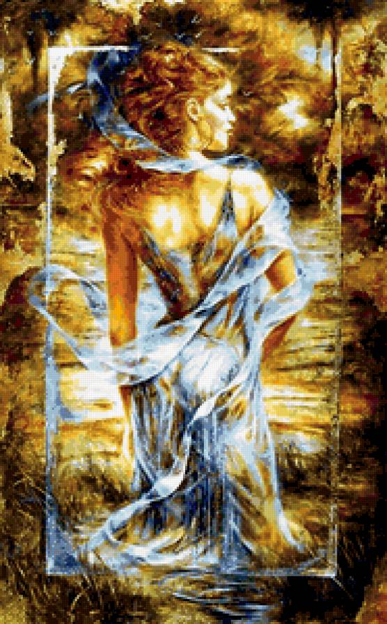 Серия "Она" - море, девушка, пейзаж - предпросмотр