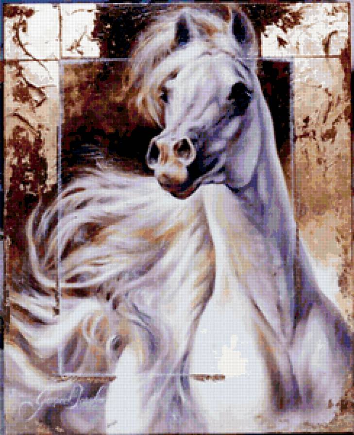 Серия "Кони" - кони, лошади, животные - предпросмотр