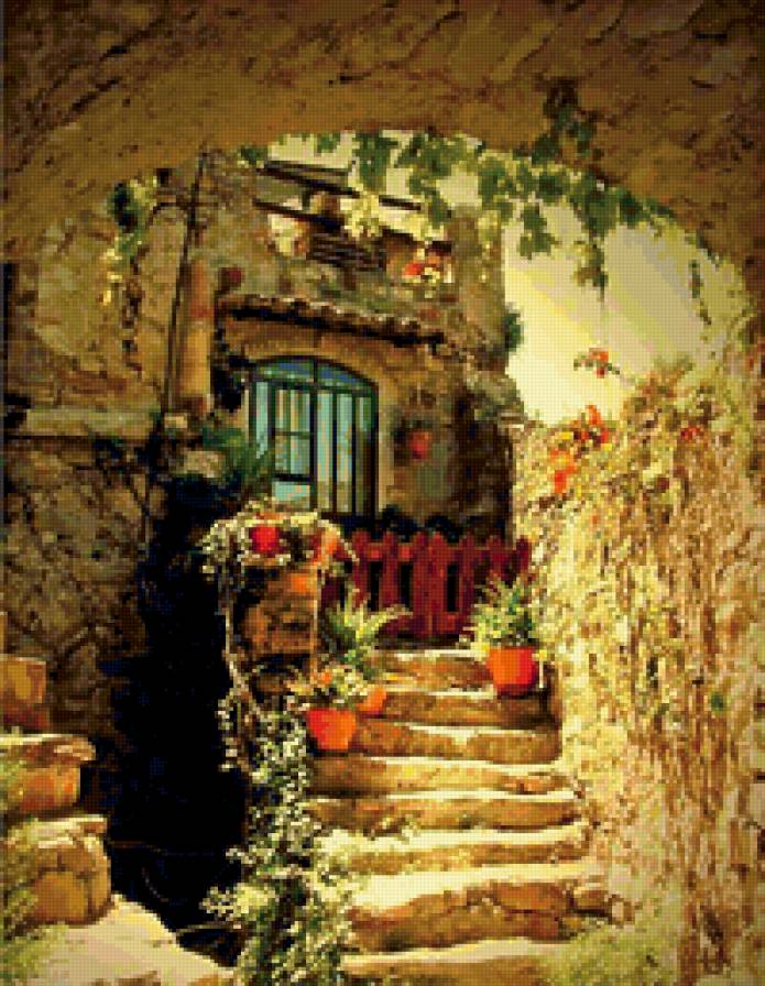 дворик - предпросмотр