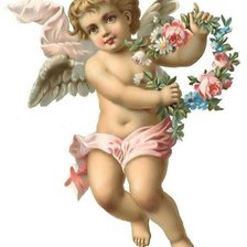 Схема вышивки «Ангел»