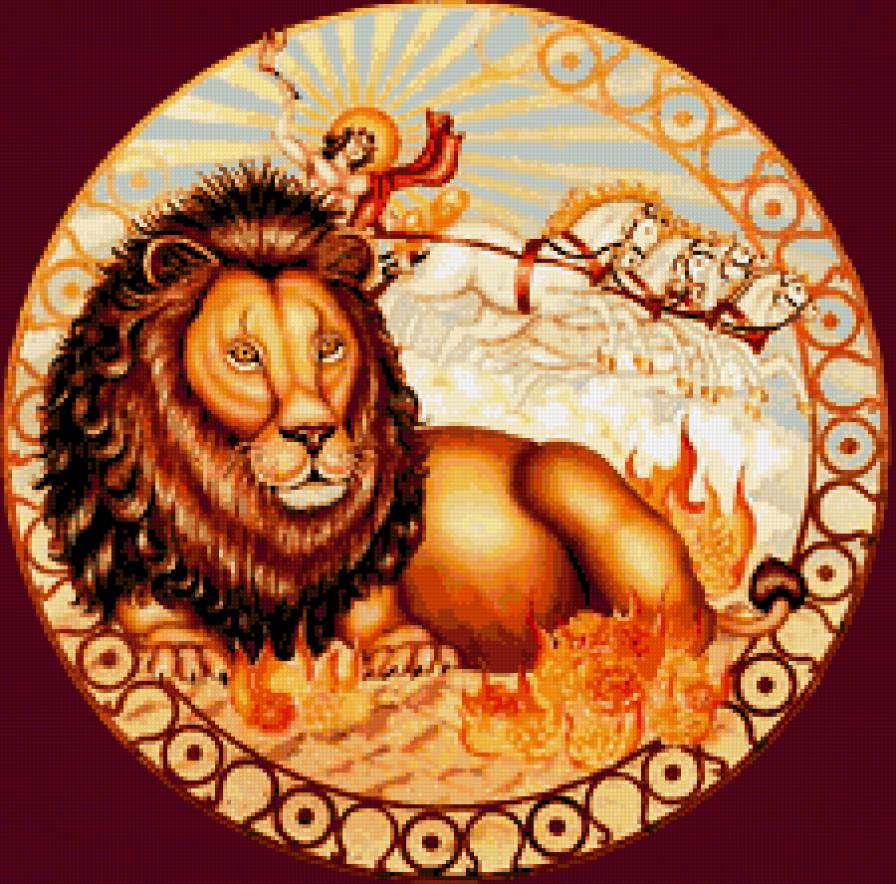 Лев - знаки зодиака - предпросмотр