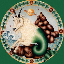 Схема вышивки «Козерог»