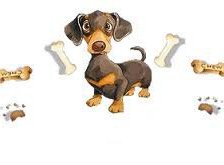 Схема вышивки «Такса»