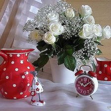 Схема вышивки «розы»