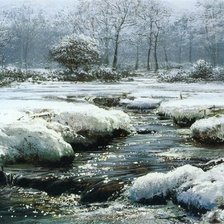 Схема вышивки «Весна пришла»