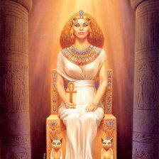 Схема вышивки «Египетская жрица»