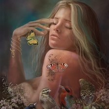 Схема вышивки «Богиня плодородия»