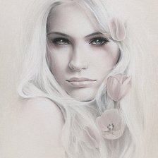 Схема вышивки «Портрет»