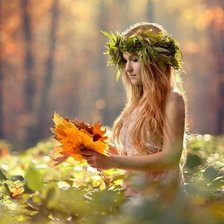 Схема вышивки «мавка»