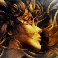 Схема вышивки «красота женщины»