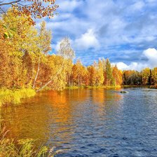 Схема вышивки «осень»
