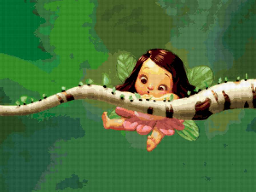 Феечка - принцесса, сказка, девочка, фея - предпросмотр