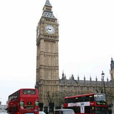 Схема вышивки «Биг Бэн»