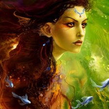 Схема вышивки «Подводное царство»