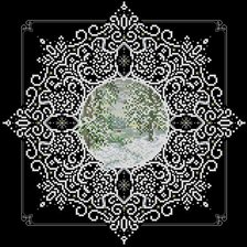 Схема вышивки «подушка.»